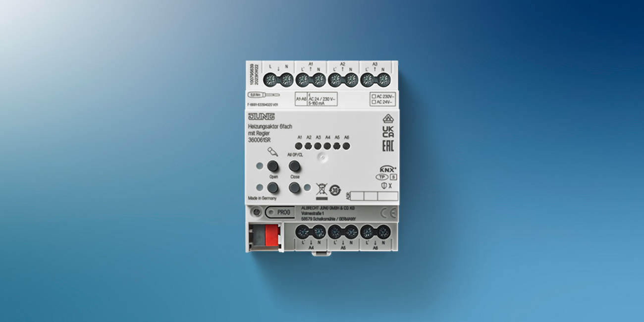 KNX Heizungsaktor 6-fach bei CS Elektrotechnik in Erlensee